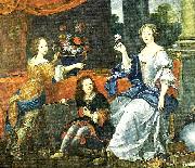 mlle de lavalliere and her children, c Pierre Mignard